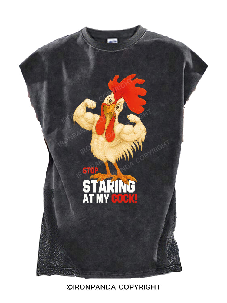 Stop Staring at My Cock! Cut Off Tank