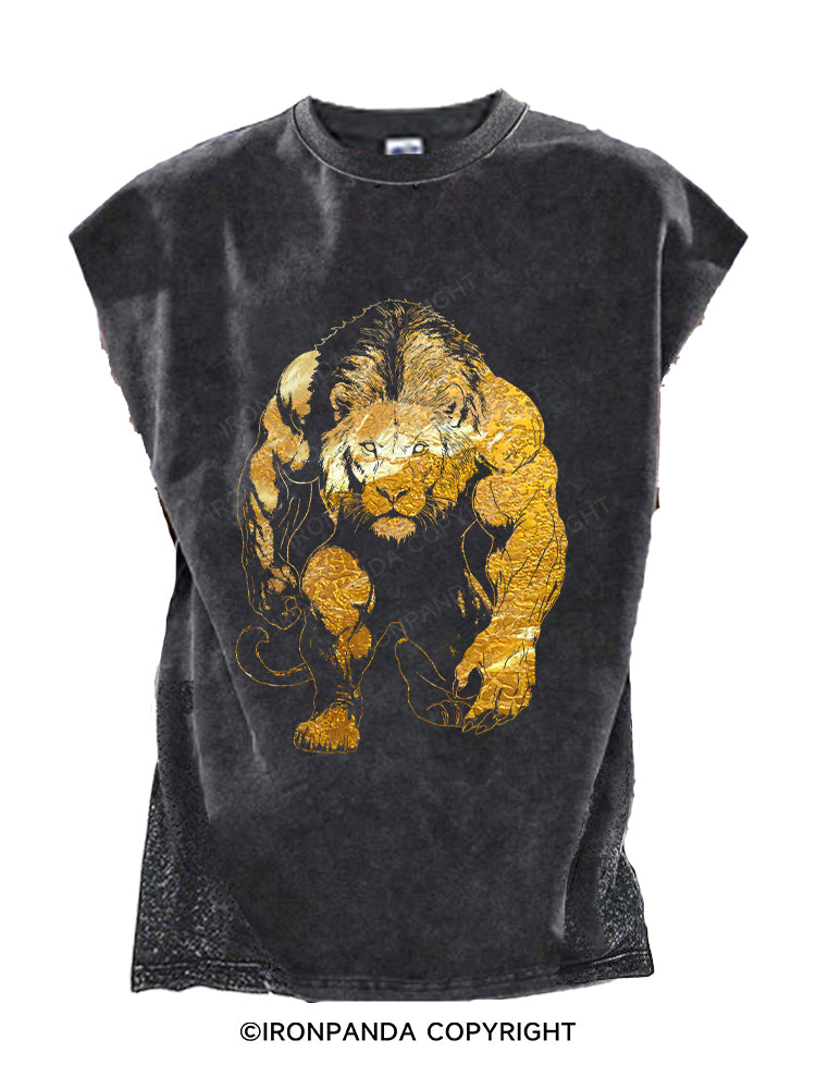 STRONG LION Cut Off Tank