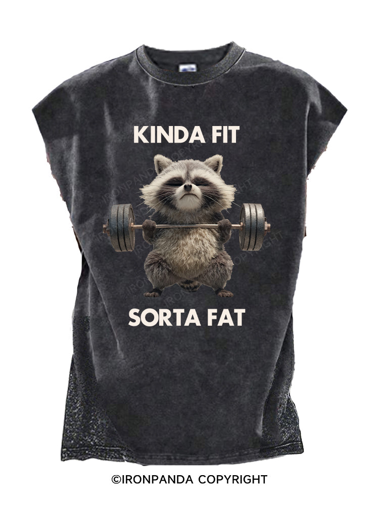 KINDA FIT SORTA FAT Cut Off Tank