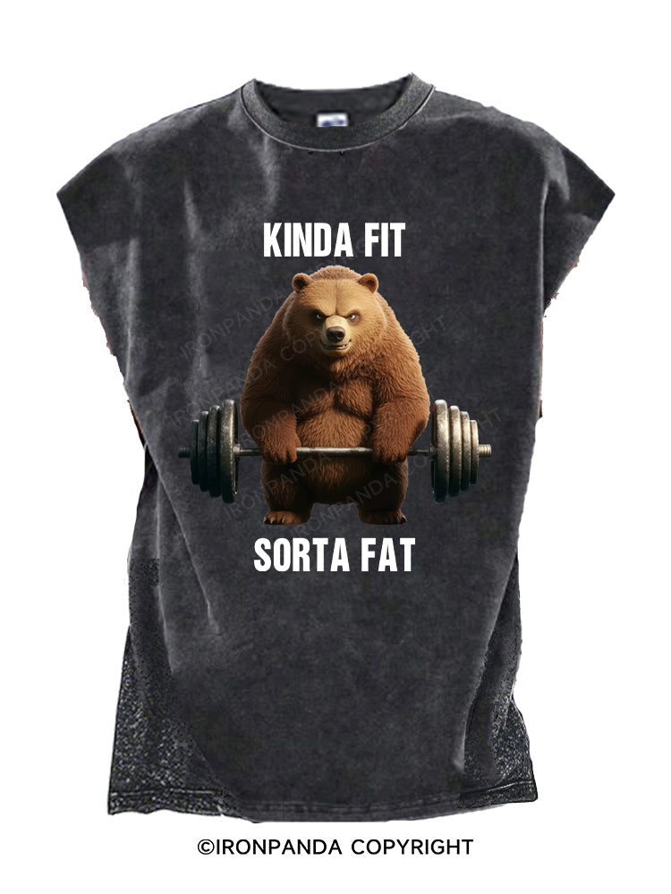 KINDA FIT SORTA FAT Cut Off Tank