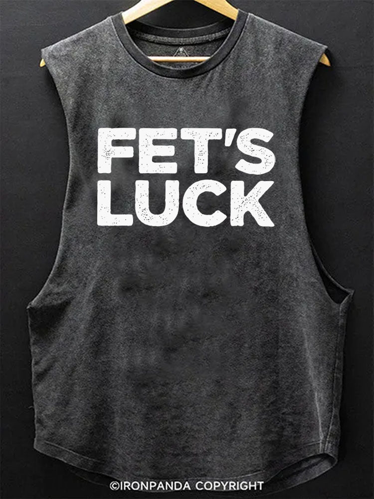 Fets Luck Scoop Bottom Cotton Tank