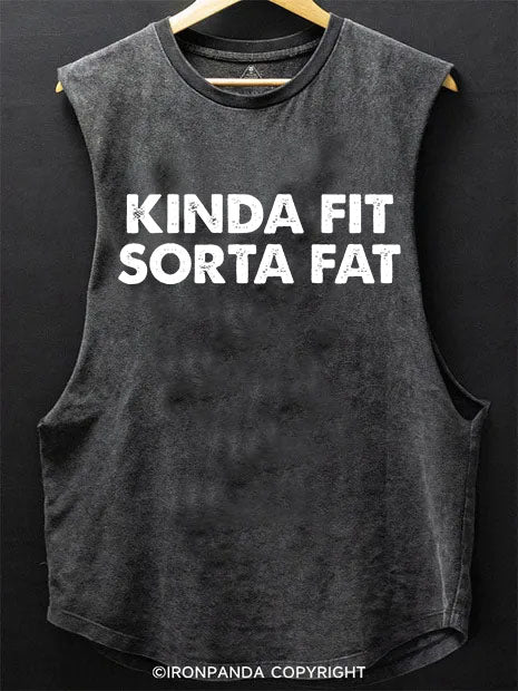 Kinda Fit Sorta Fat Scoop Bottom Cotton Tank