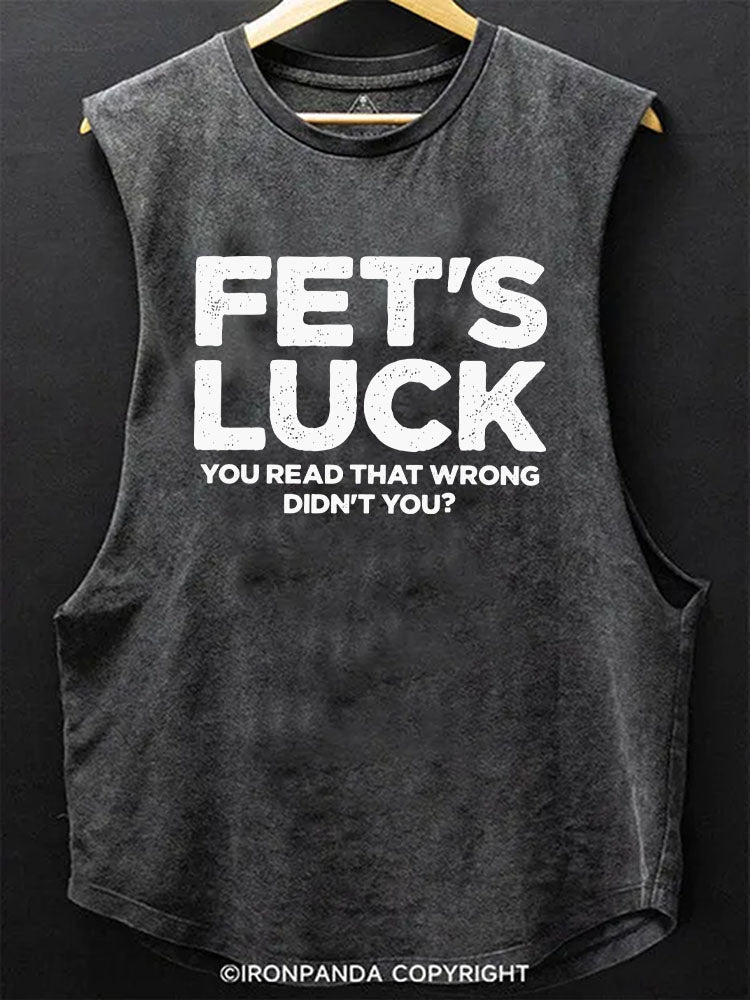 YOU READ THAT WRONG DIDN’T YOU? Scoop Bottom Cotton Tank
