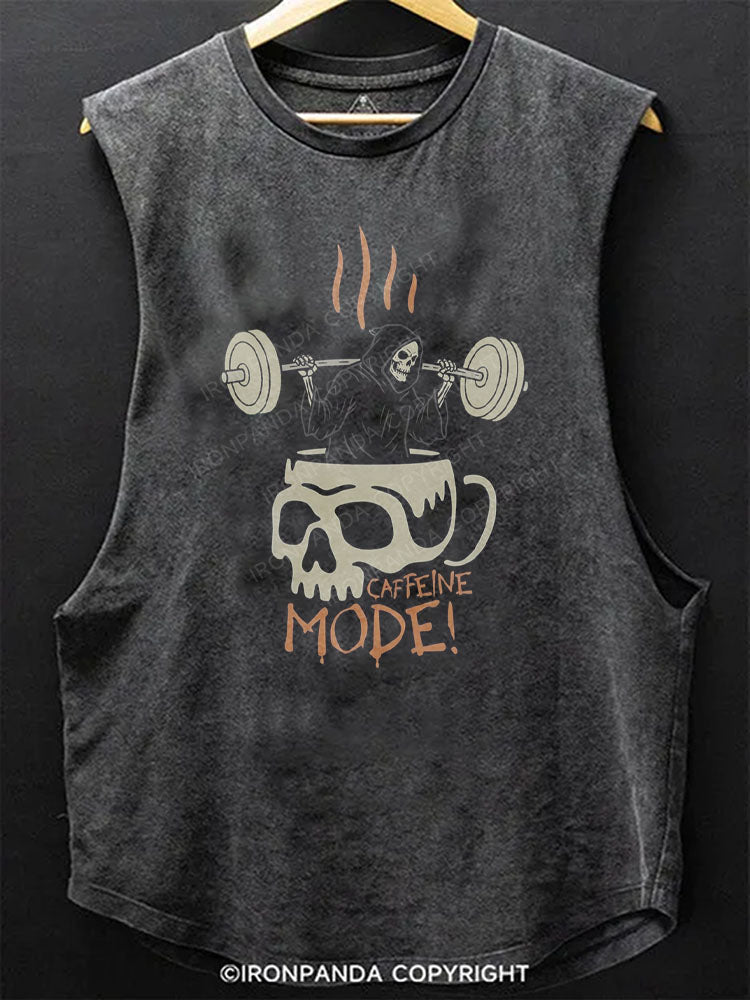 Caffeine Mode! Scoop Bottom Cotton Tank