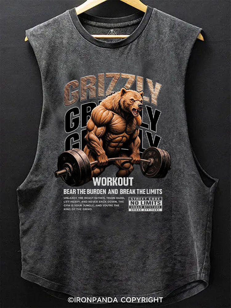 Grizzly Scoop Bottom Cotton Tank
