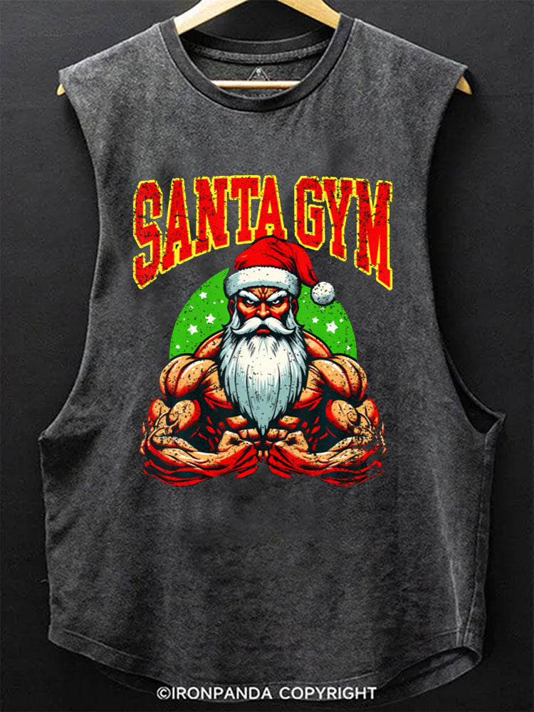 SANTA GYM Scoop Bottom Cotton Tank