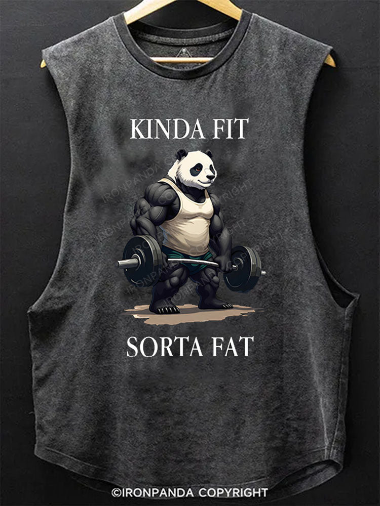 Kinda Fit Sorta Fat Scoop Bottom Cotton Tank