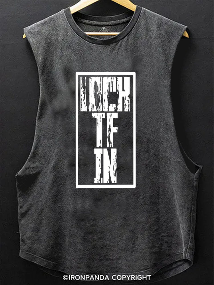 LOCK TF IN Scoop Bottom Cotton Tank