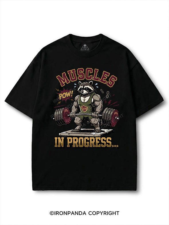 weightlifting Raccoon COTTON PUMP COVER