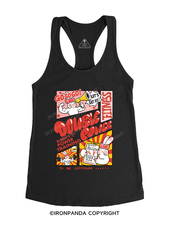 Let’s Get Fit!! Gym Racerback Tank