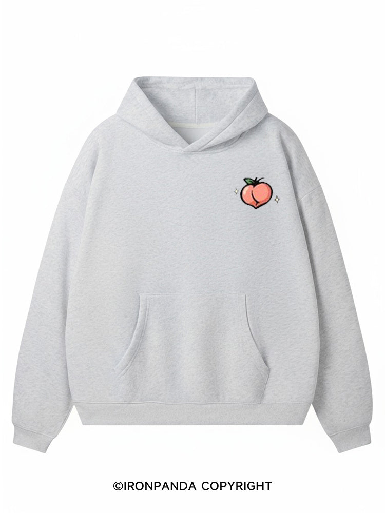 Perfect Peach Premium Fleece Gym Hoodie