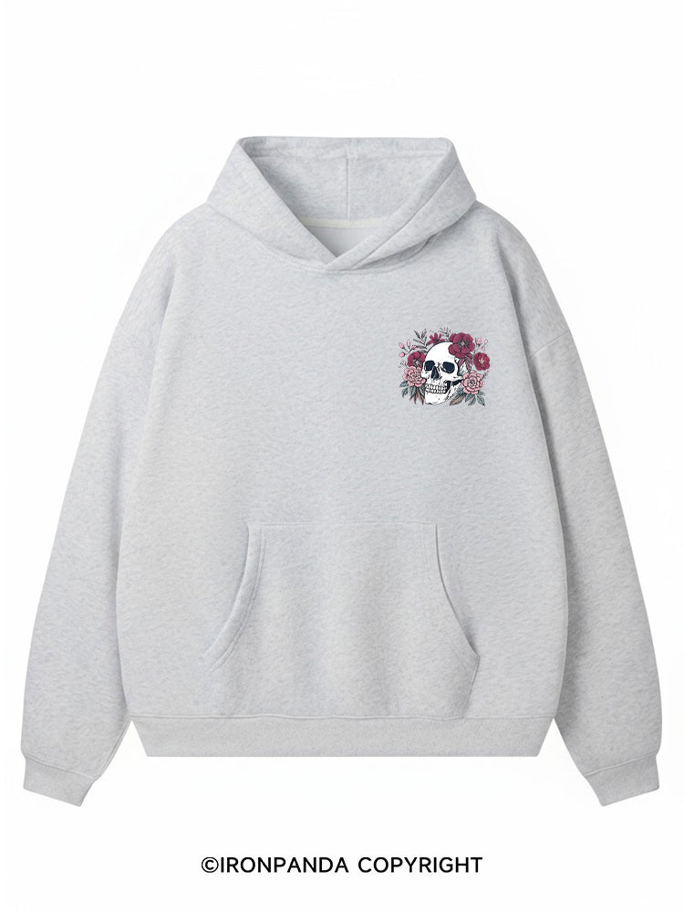 DEAD INSIDE BUT STILL MADE IT TO THE GYM Premium Fleece Gym Hoodie
