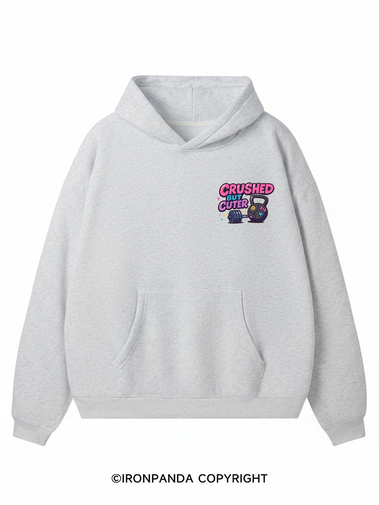 Crushed but Cuter Premium Fleece Gym Hoodie
