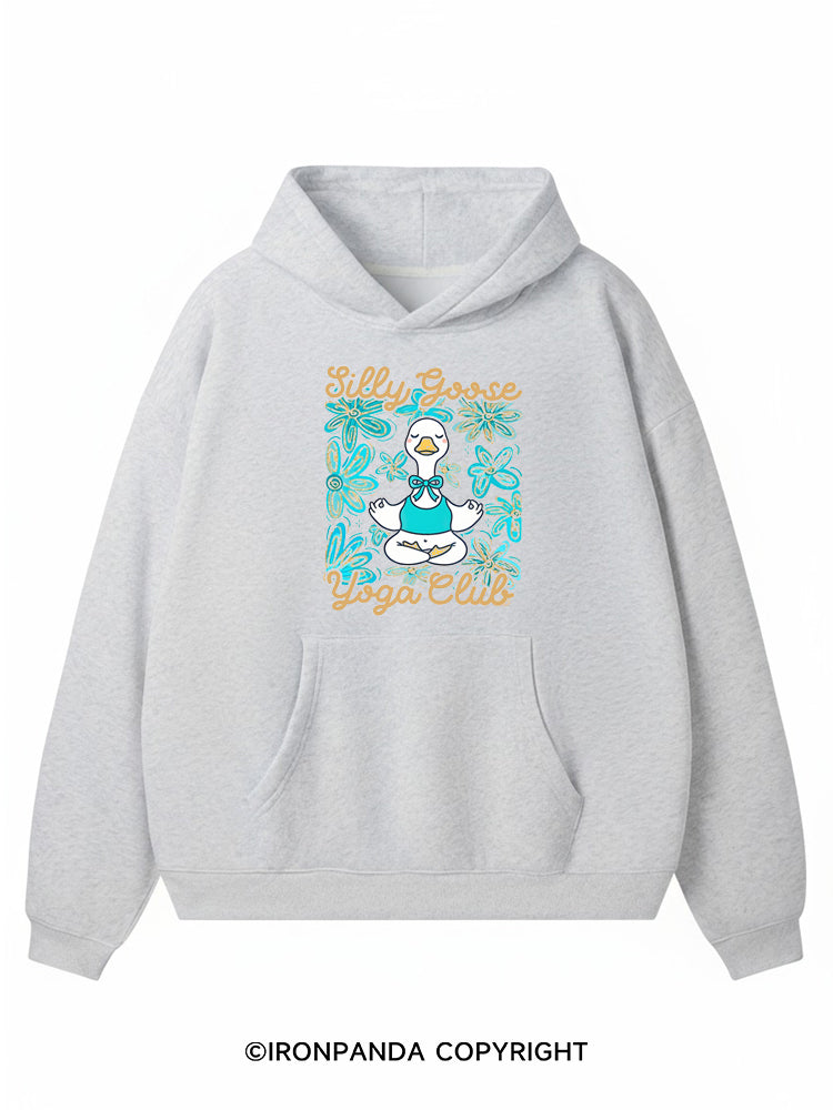 Silly Goose Yoga Premium Fleece Gym Hoodie