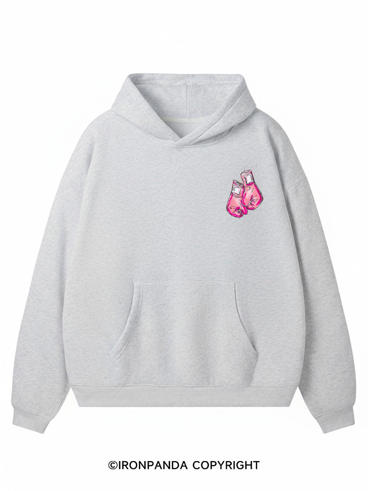 BOXING BOXING BOXING mama Premium Fleece Gym Hoodie