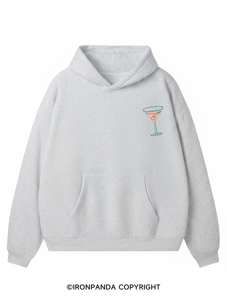 HEAVY SQUATS TEQUILA SHOTS Premium Fleece Gym Hoodie