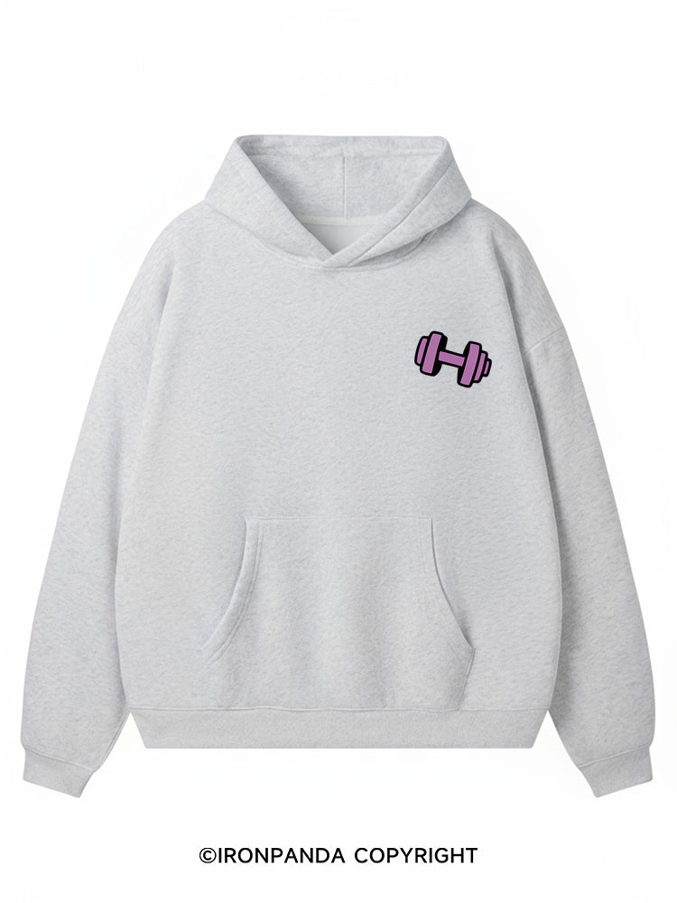 SORRY YOU'RE INTIMIDATED BY MY RESTING BITCH FACE I'M ACTUALLY A FUCKING DELIGHT Premium Fleece Gym Hoodie