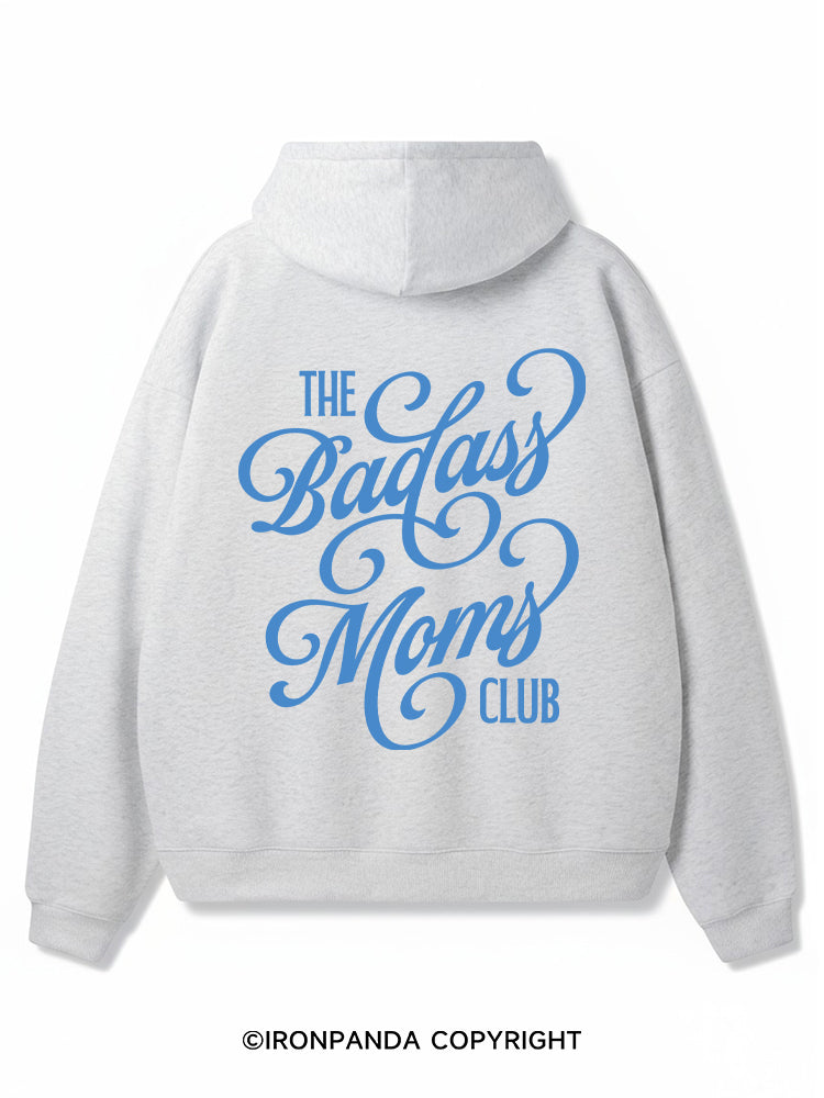 THE BADASS MOMS CLUB Premium Fleece Gym Hoodie