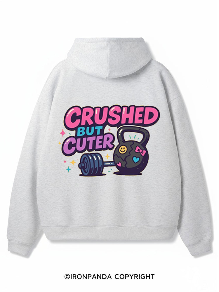 Crushed but Cuter Premium Fleece Gym Hoodie