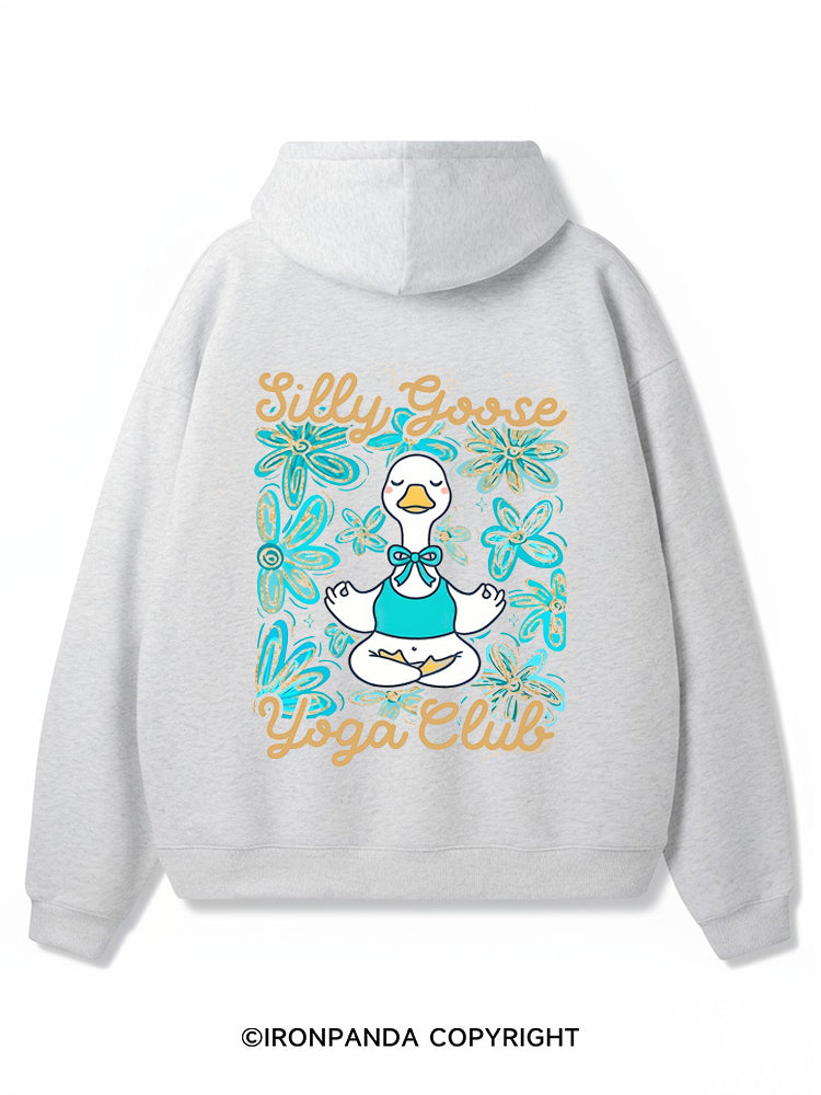 Silly Goose Yoga Premium Fleece Gym Hoodie