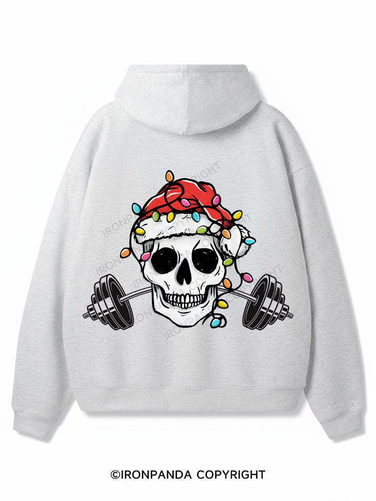 DEAD INSIDE CHRISTMAS Premium Fleece Gym Hoodie