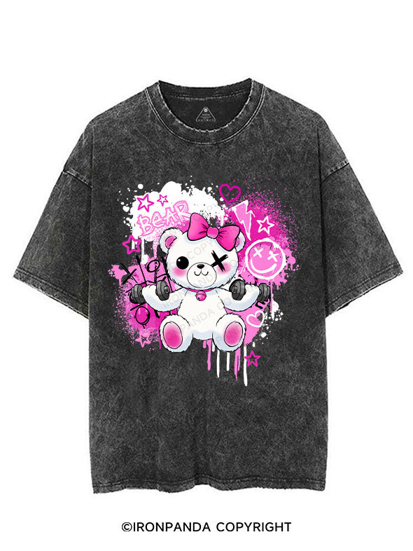 bear VINTAGE GYM SHIRT
