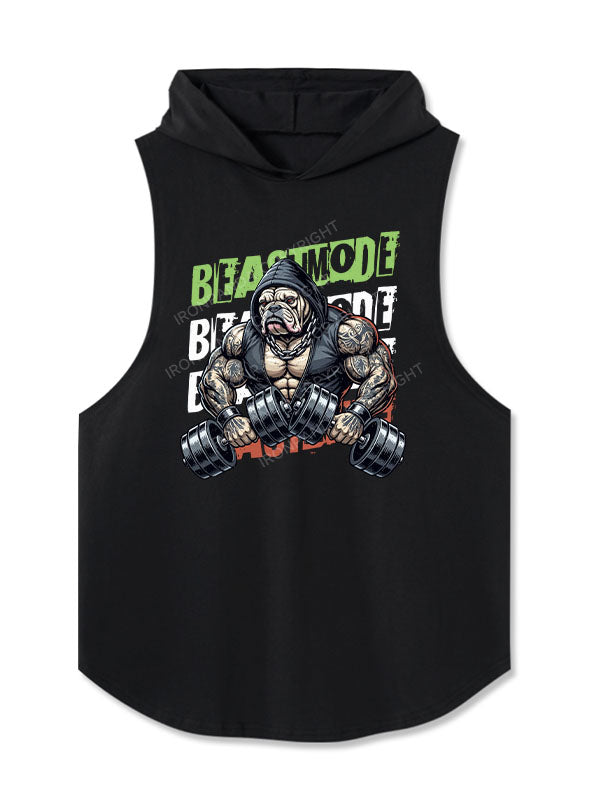 Beast Mode Bulldog Hooded Tank