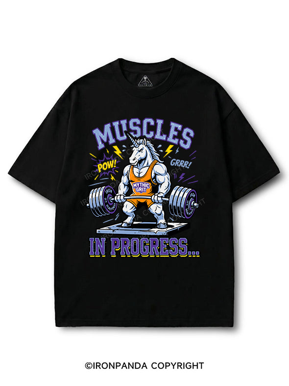 muscle in progress COTTON PUMP COVER