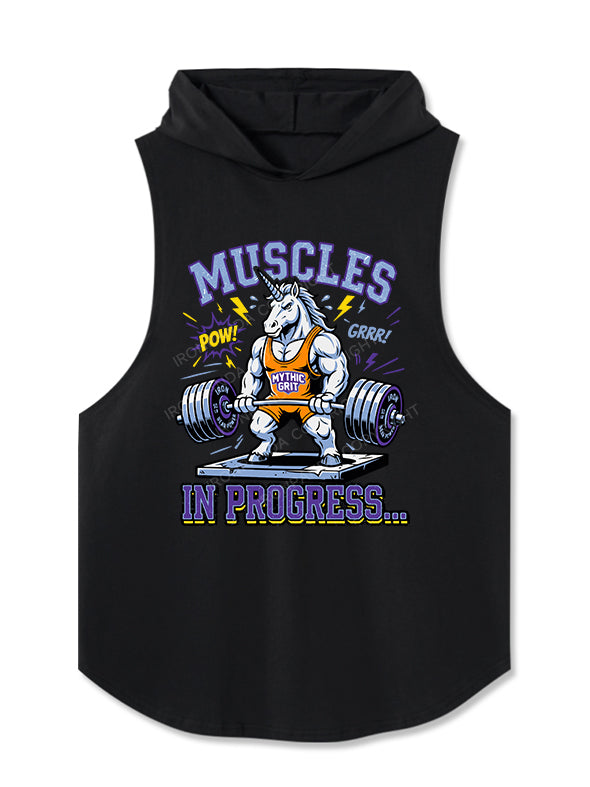 muscle in progress Hooded Tank