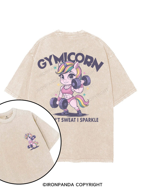 GYMICORN printed Gym Shirt