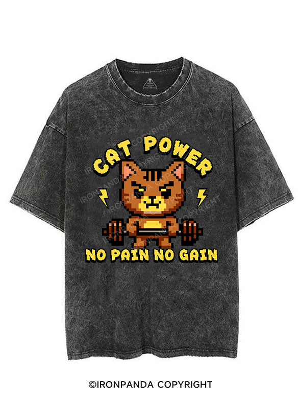 cat power VINTAGE GYM SHIRT