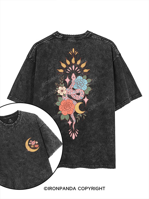 BREATHE AND BLOOM printed Gym Shirt