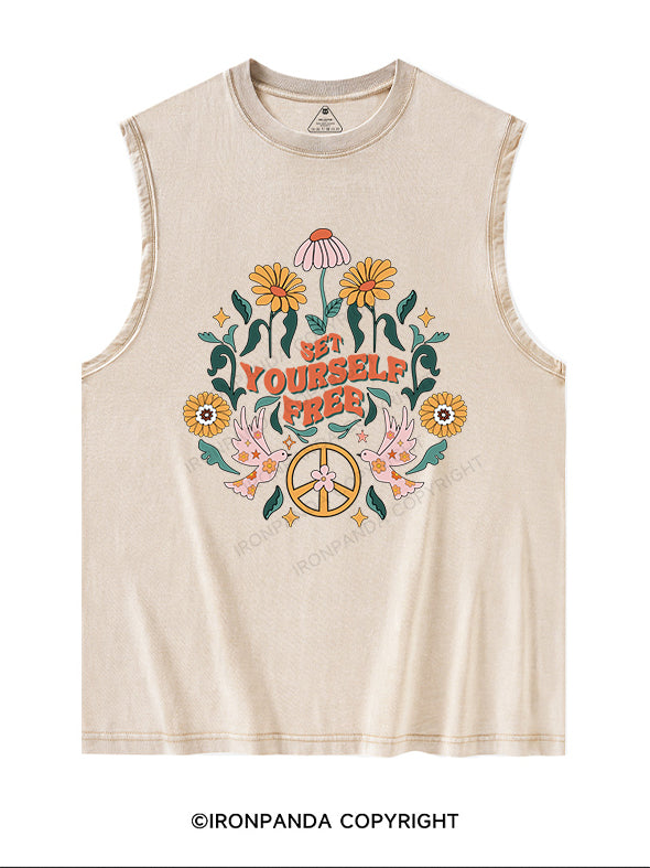 SET YOU FREE Washed Tank