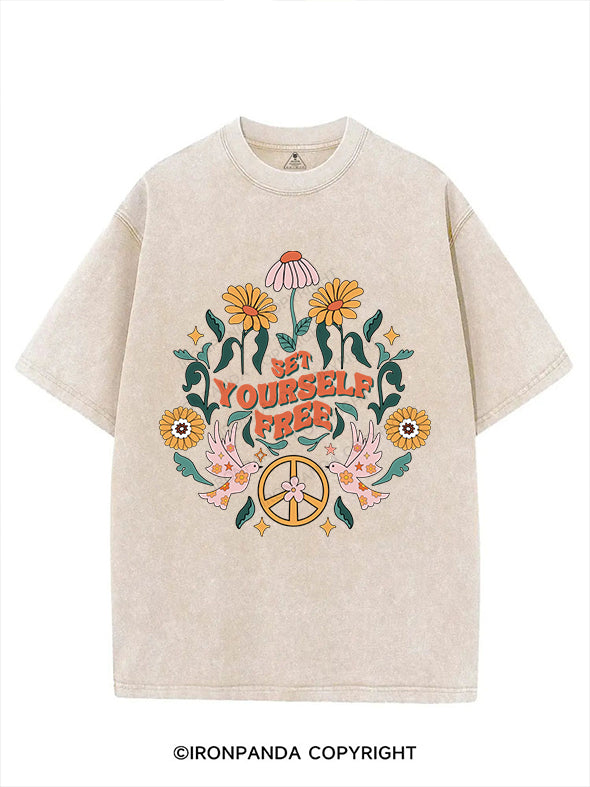 SET YOU FREE VINTAGE GYM SHIRT