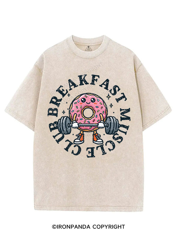 Donut Give Up VINTAGE GYM SHIRT