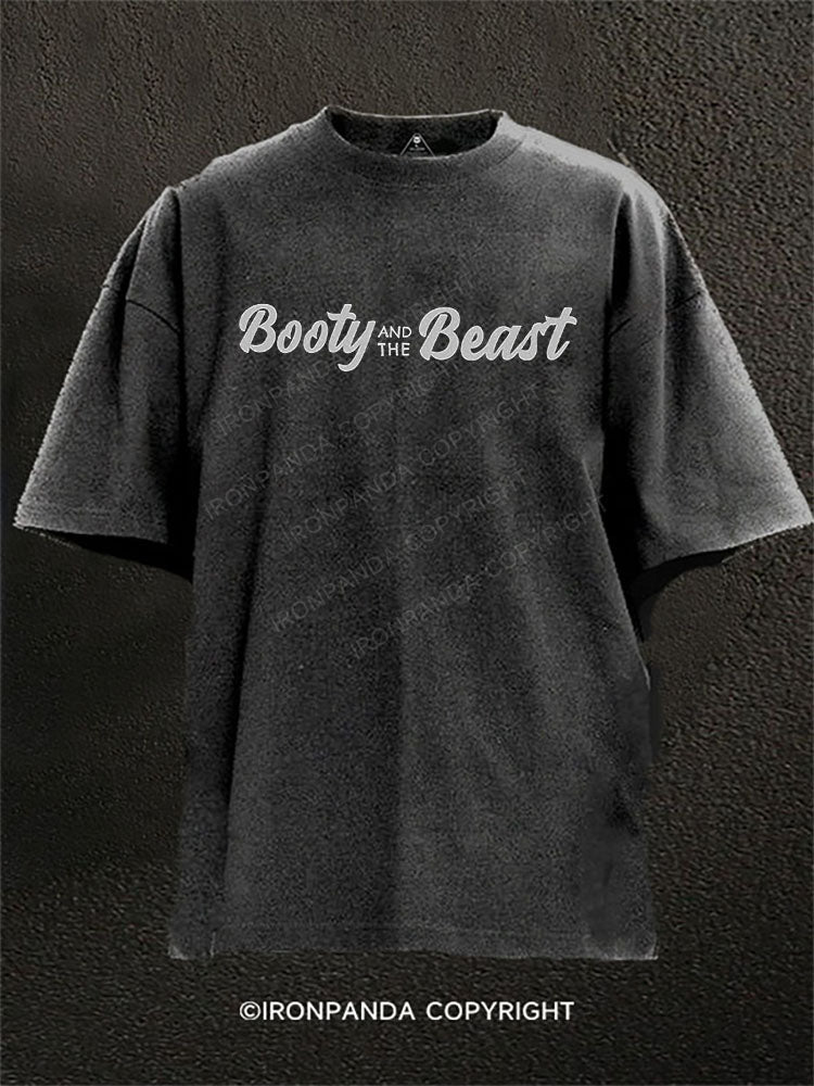 Booty and the Beast Washed Gym Shirt