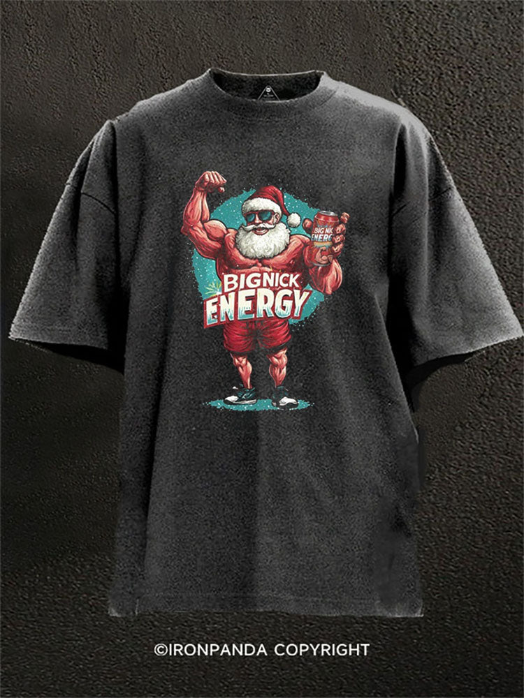 BIG NICK ENERGY Washed Gym Shirt
