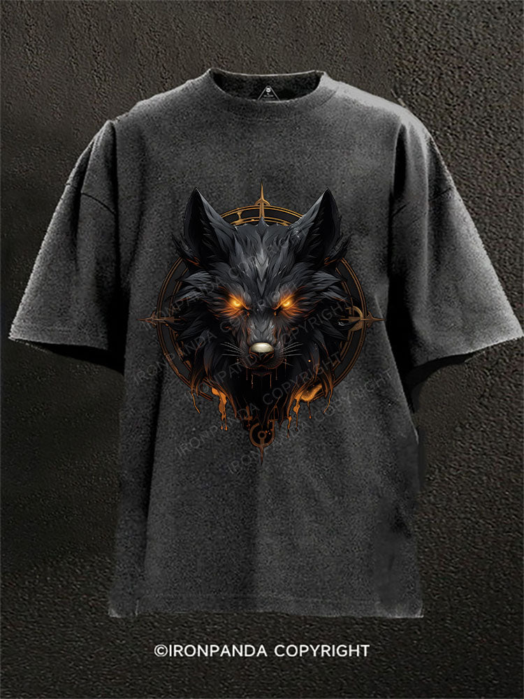Wolf Washed Gym Shirt
