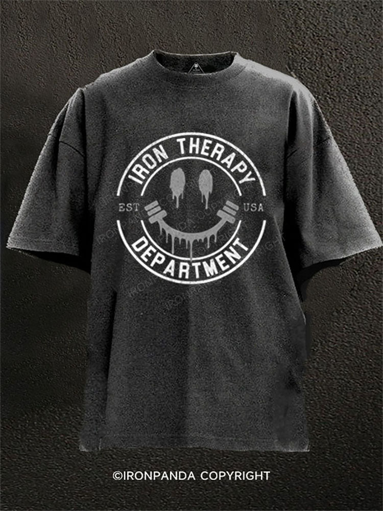 Iron Therapy Department Washed Gym Shirt
