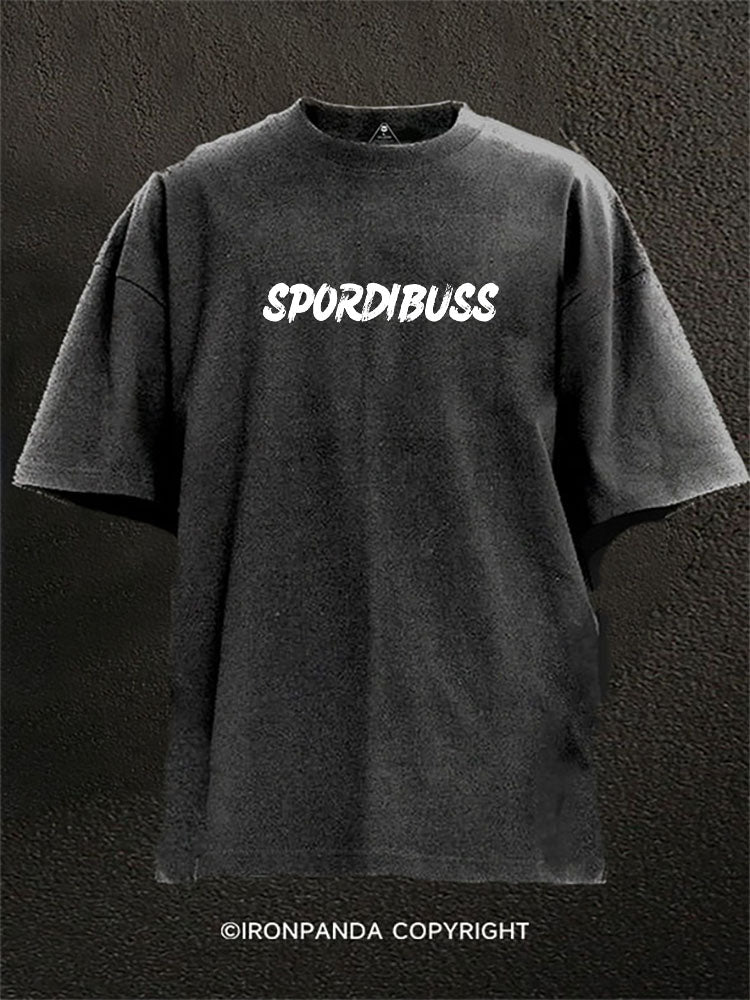 SPORDIBUSS Washed Gym Shirt