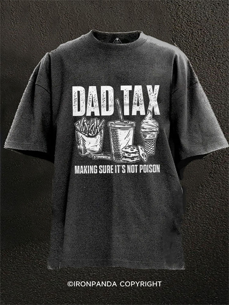 DAD TAX Washed Gym Shirt