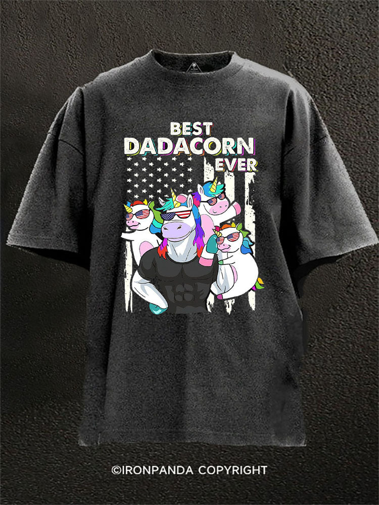 BEST DADACORN EVER Washed Gym Shirt