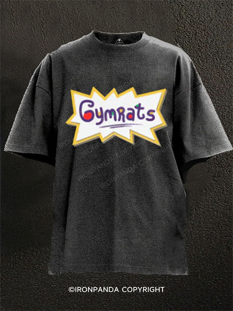 Gymrats Washed Gym Shirt