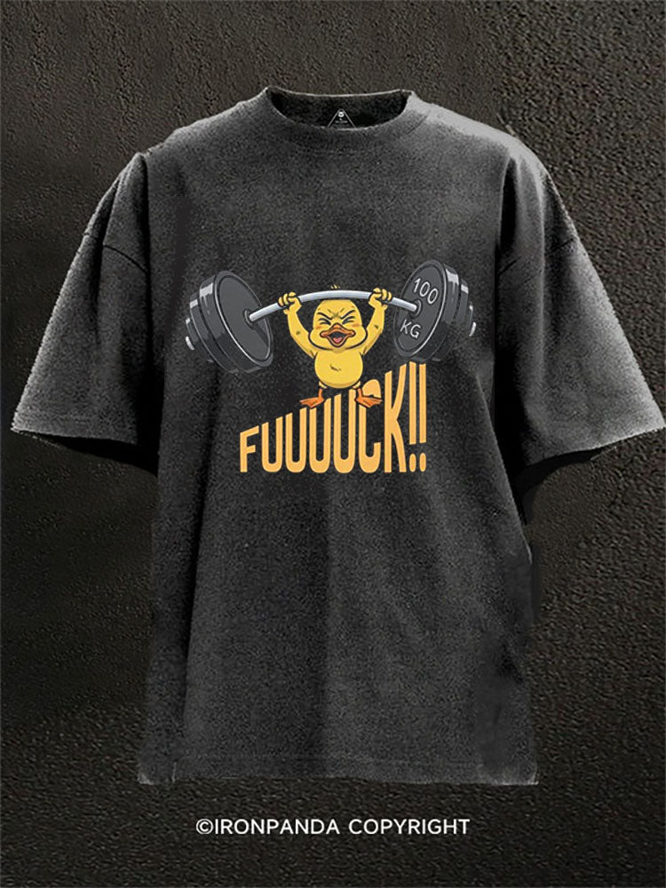 FUUUOCK!! Washed Gym Shirt