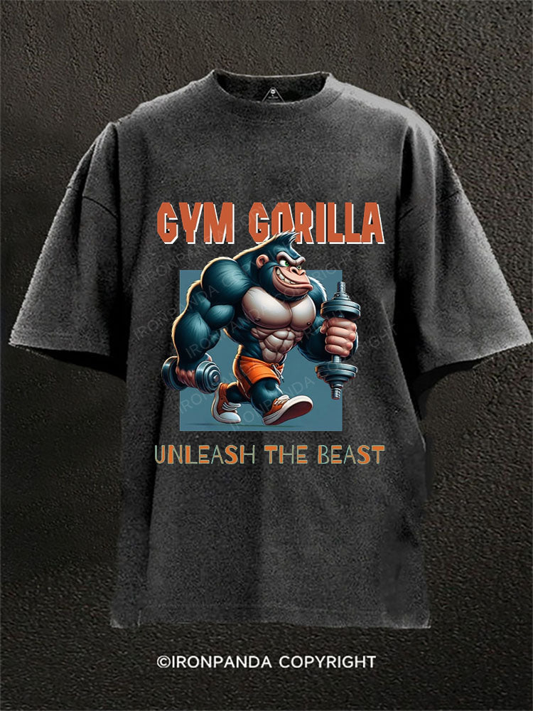 GYM GORILLA Washed Gym Shirt