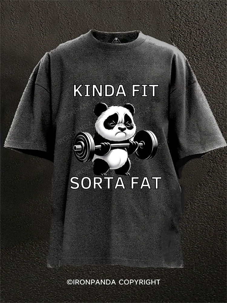 KINDA FIT SORTA FAT Washed Gym Shirt