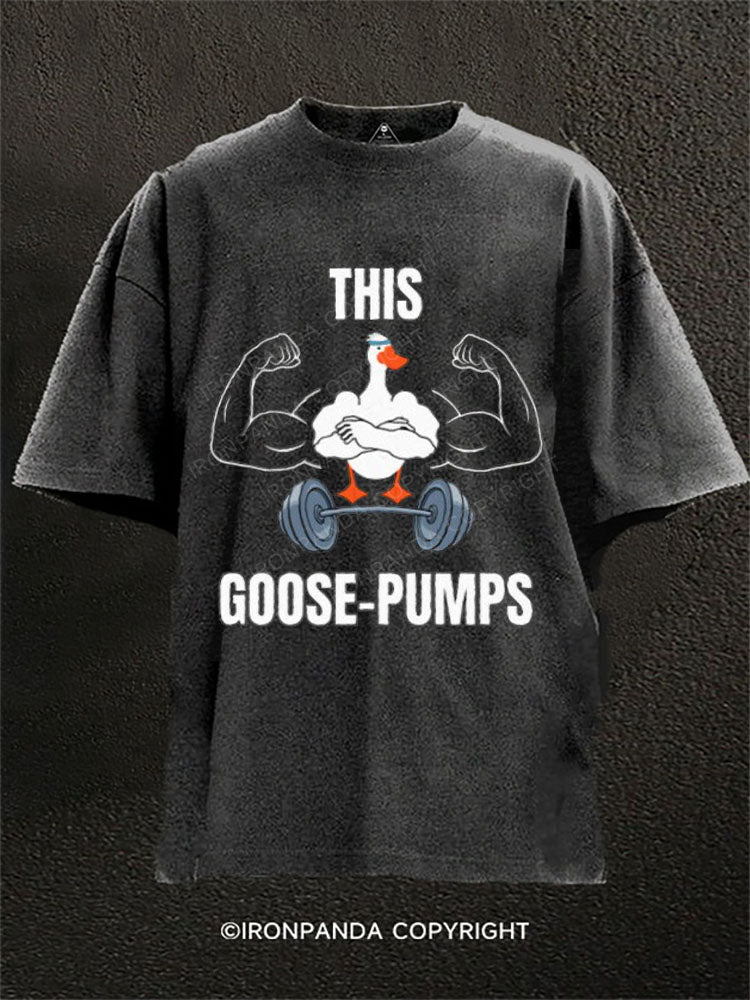 This goose-pumps Washed Gym Shirt