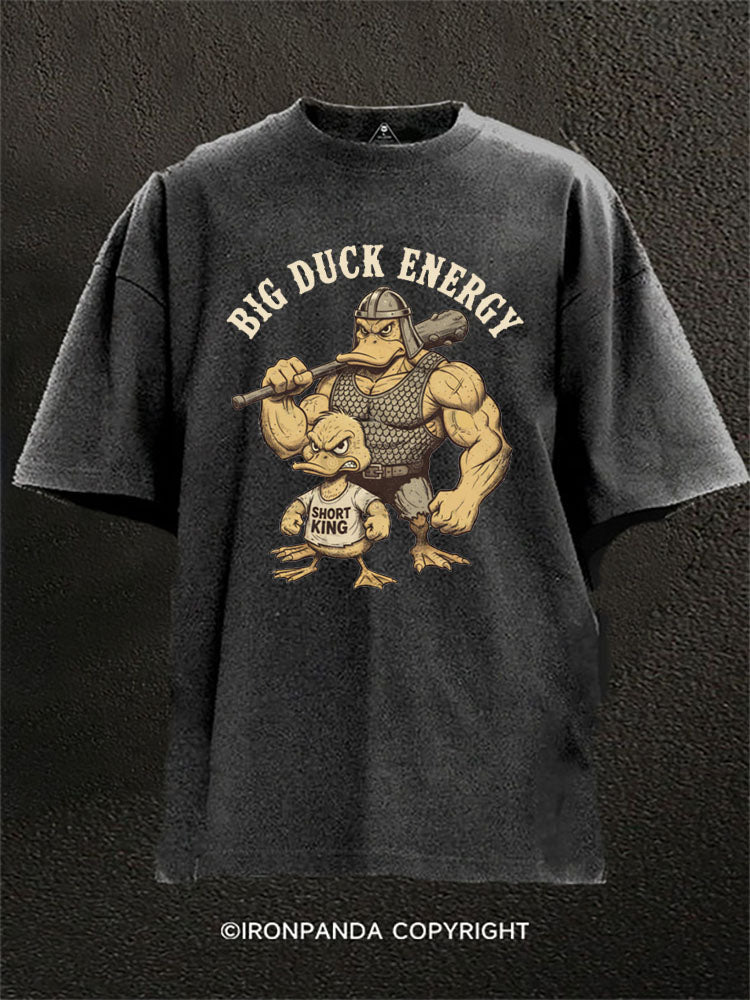 BIG DUCK ENERGY Washed Gym Shirt