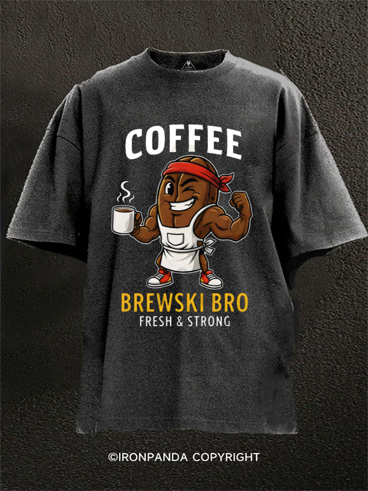 BREWSKI BRO Washed Gym Shirt