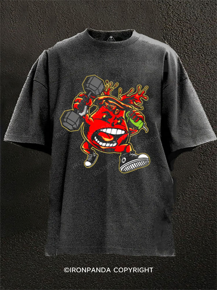 lift it Washed Gym Shirt